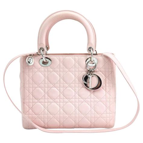 dior pink hand bag|lady Dior bag pink.